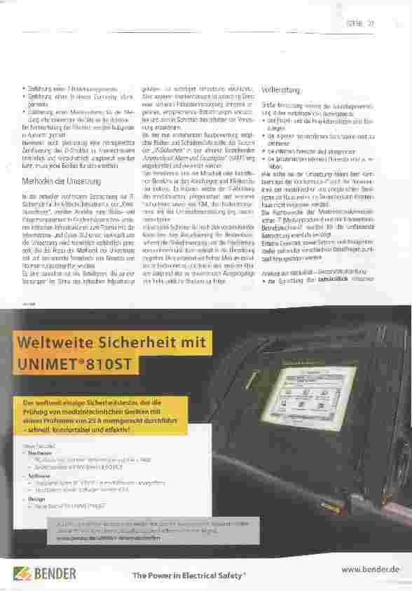 Vorschauseite 2: Cyber-Angriffe auf Krankenhäuser