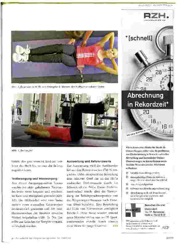 Vorschauseite 3: Bauchmuskeln verlässlich testen