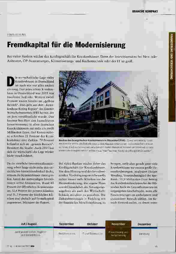Vorschauseite 1: Fremdkapital für die Modernisierung