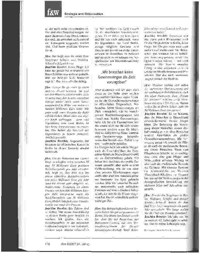 Vorschauseite 3: Vivantes muss das Ergebnis mindestens vervierfachen