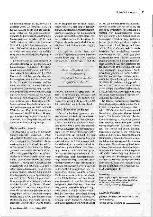 Vorschauseite 3: Effektiv und effizientDas Gesundheitssystem in Finnland