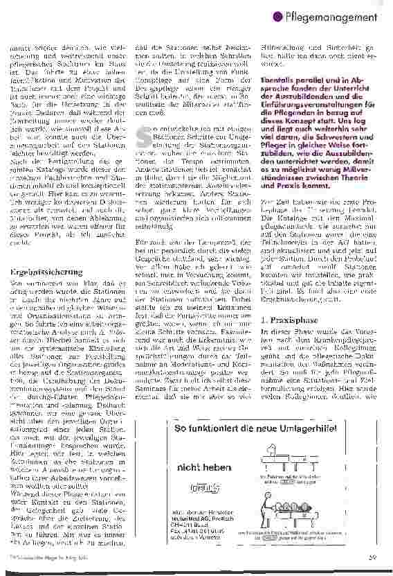 Vorschauseite 4: Professionelle Erarbeitung eines Grundkonzeptes zur Erstellung und Umsetzung von Standards in der Pflege