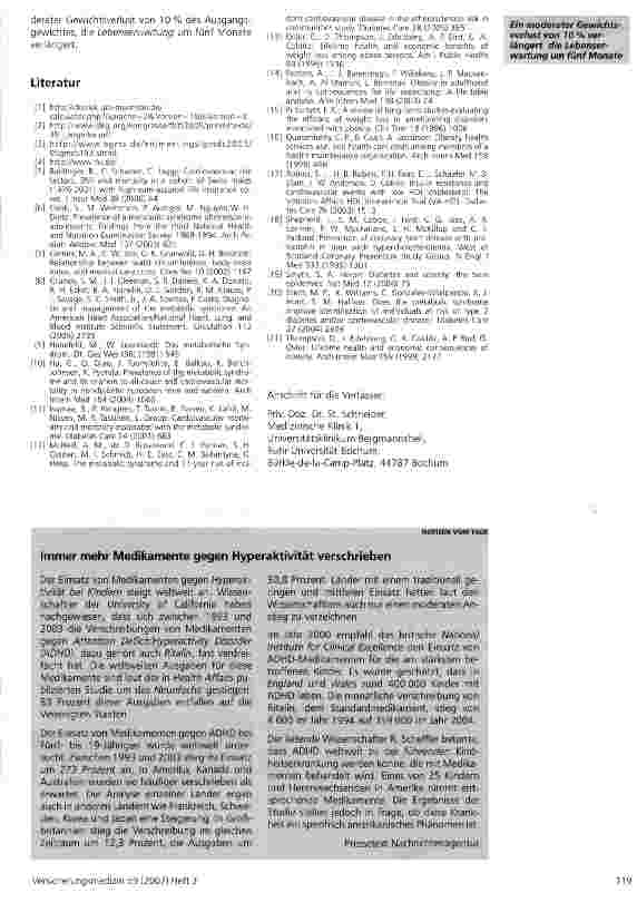 Vorschauseite 5: Das metabolische Syndrom