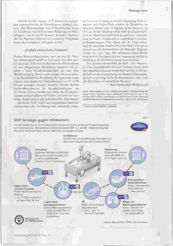 Vorschauseite 2: Mit SOP gegen MRE
