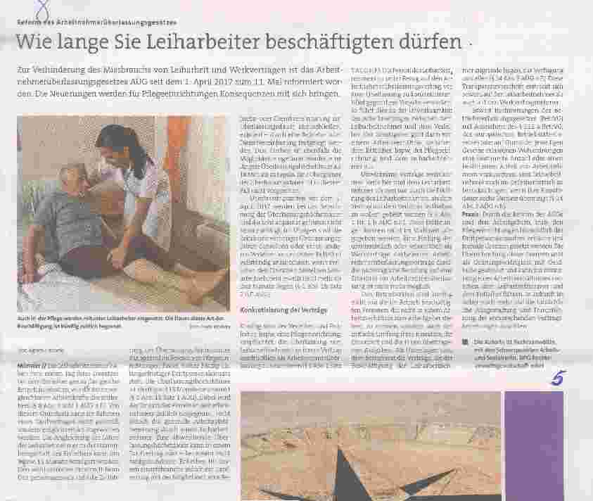 Vorschauseite 1: Wie lange Sie Leiharbeiter beschäftigten dürfen