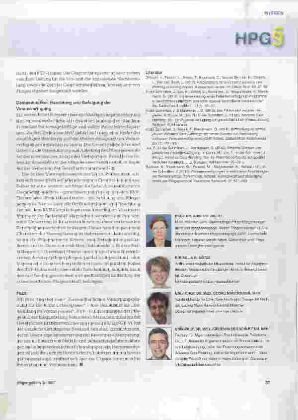 Vorschauseite 3: Behandlung im Voraus planen