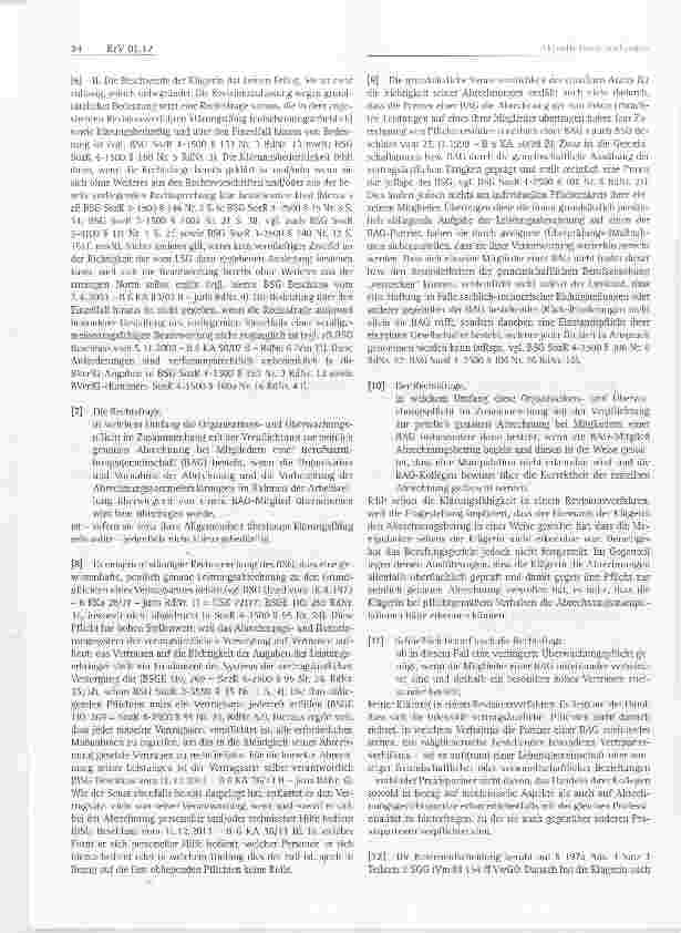Vorschauseite 2: Vertragsarztrecht Vertragsarzt Berufsausübungsgemeinschaft grundsätzliche Verantwortlichkeit für Richtigkeit seiner Abrechnungen