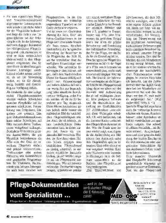 Vorschauseite 3: Pflegeberichte per Mausklick?