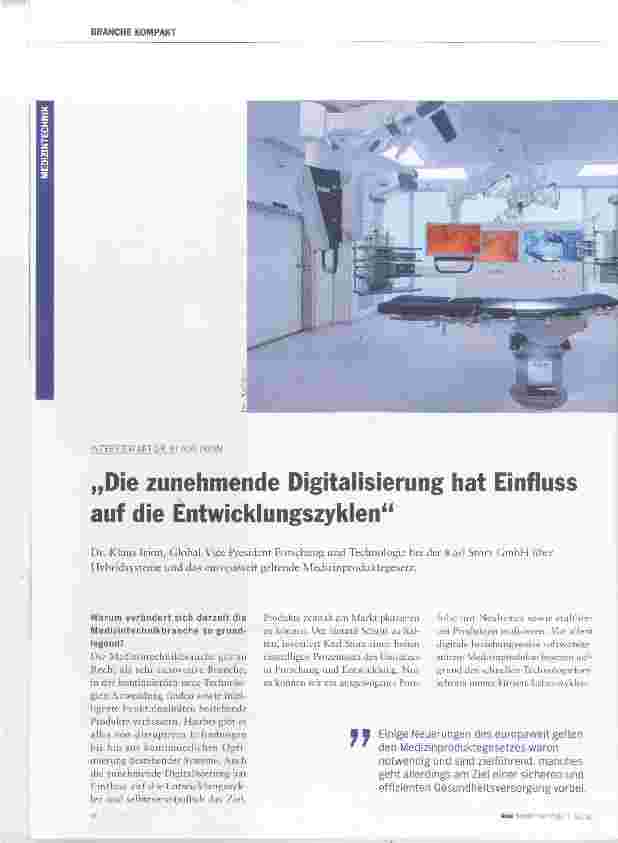 Vorschauseite 1: Die zunehmende Digitalisierung hat Einfluss auf die Entwicklungszyklen