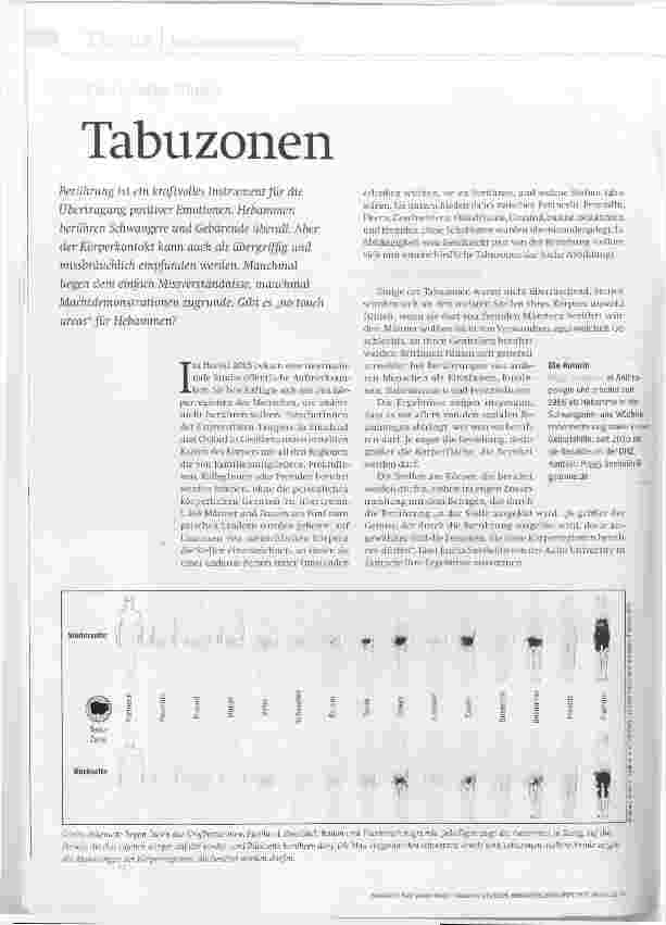 Vorschauseite 1: Tabuzonen
