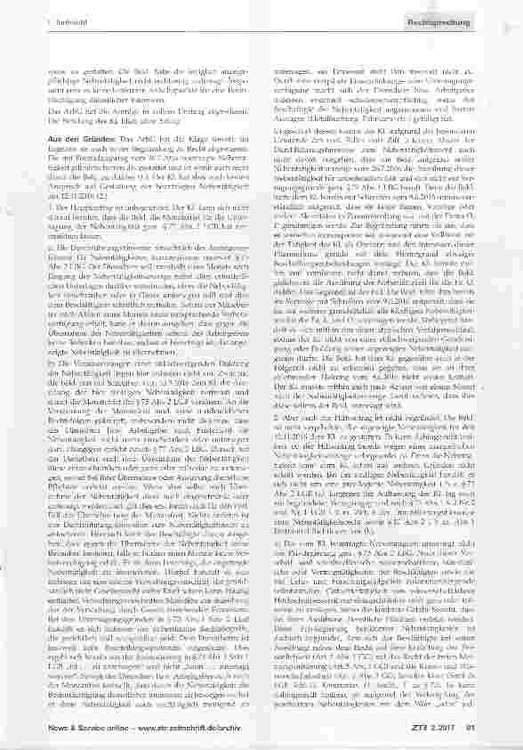 Vorschauseite 3: Nebentätigkeit von Krankenhausärzten