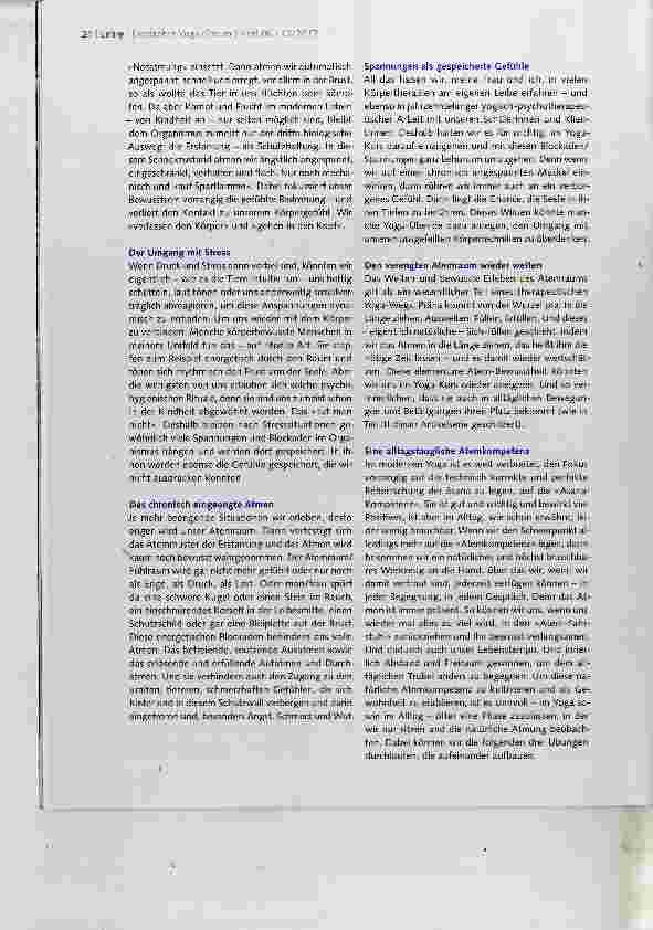 Vorschauseite 3: Eine alltagstaugliche Atemkompetenz