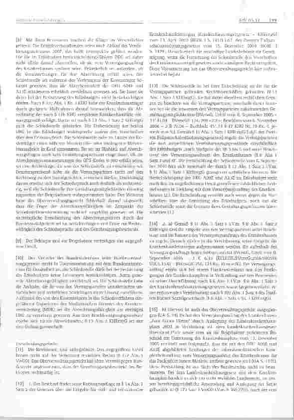 Vorschauseite 2: Aktuelle Entscheidungen Krankenhausentgeltrecht