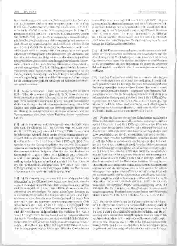 Vorschauseite 3: Aktuelle Entscheidungen Krankenhausentgeltrecht
