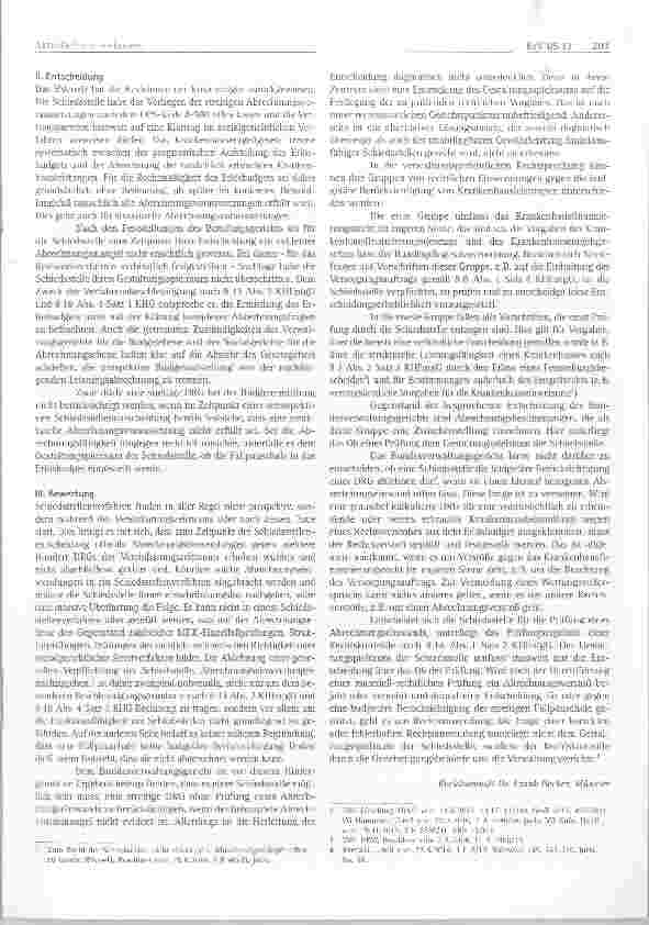 Vorschauseite 6: Aktuelle Entscheidungen Krankenhausentgeltrecht