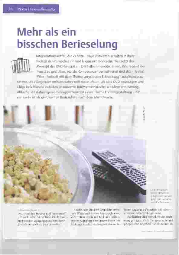 Vorschauseite 1: Mehr als ein bisschen Berieselung