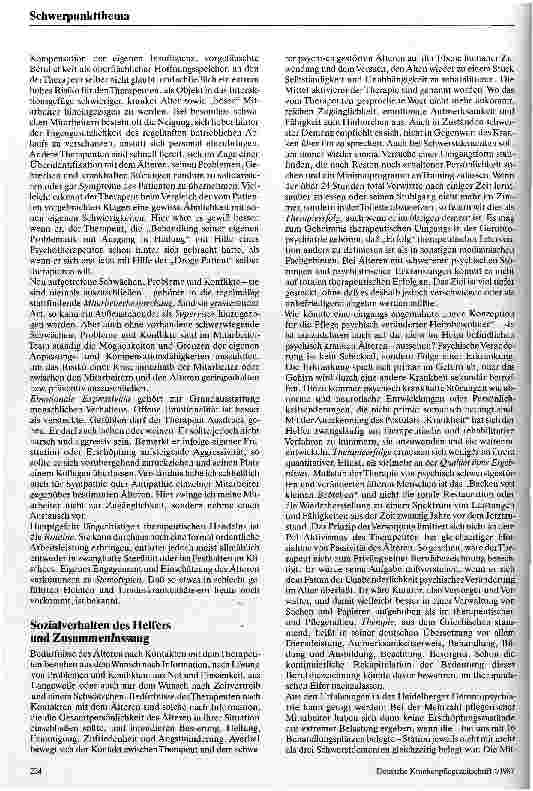 Vorschauseite 4: Pflege bei psychischer Störung im Alter Hinweise für die hilfebedürftigen Helfer