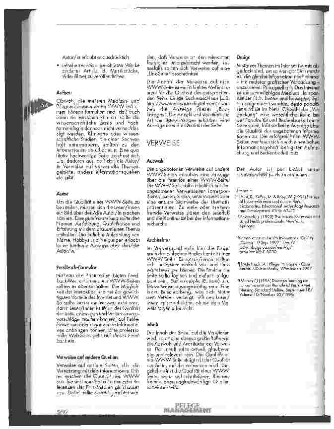 Vorschauseite 4: Qualitätskriterien zur Evaluation von WWW-Seiten