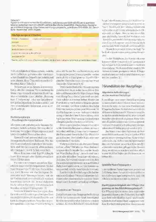 Vorschauseite 3: Spezielle Aspekte der Dermatologie sowie Grundlagen der Hautpflege bei Patienten im höheren Lebensalter