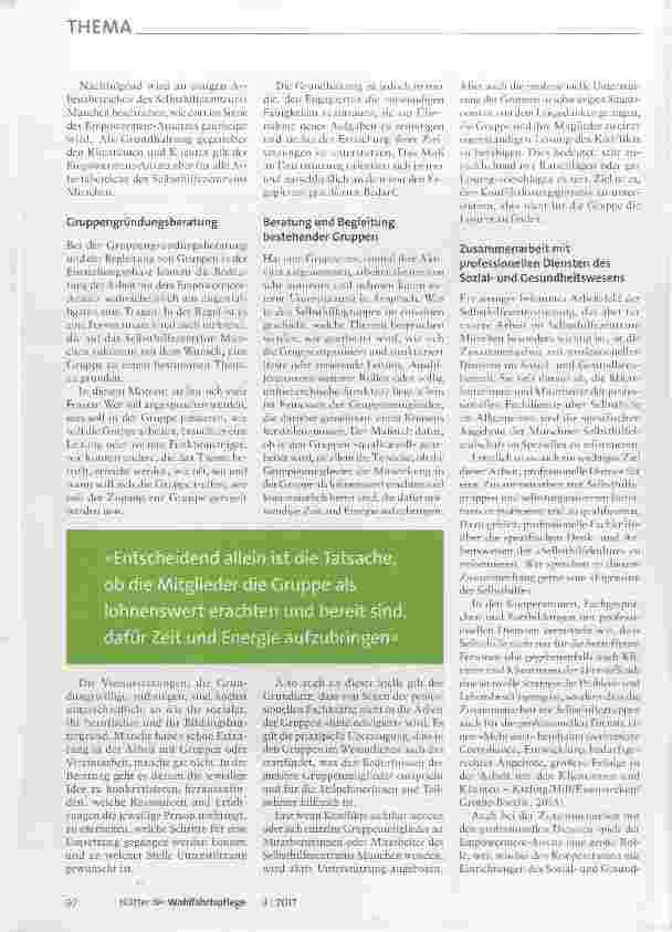 Vorschauseite 3: Vom Eigensinn der Selbsthilfe