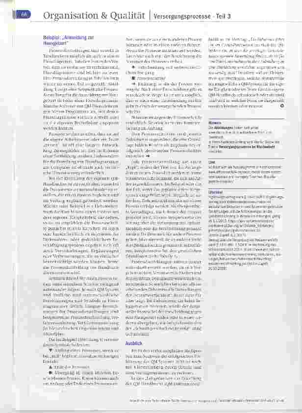 Vorschauseite 5: QM in der Freiberuflichkeit | Teil 30 Prozesse in der Hausgeburtshilfe