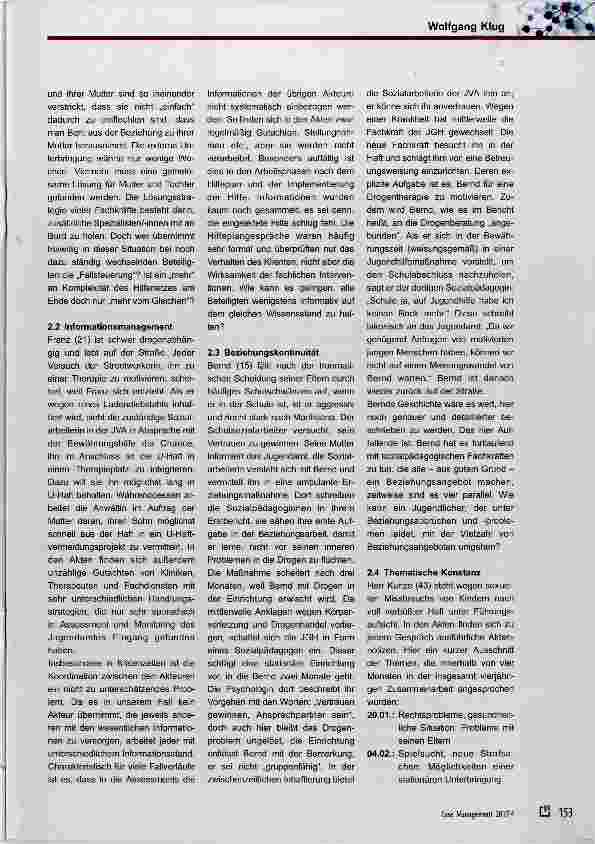 Vorschauseite 2: Handlungsprobleme in der sozialarbeiterischen Case-Management-Praxis