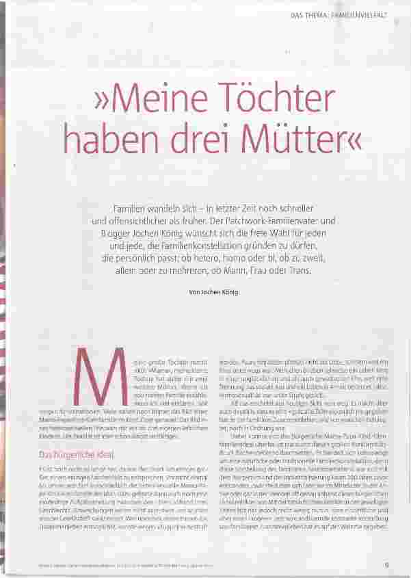 Vorschauseite 2: »Meine Töchter haben drei Mütter«