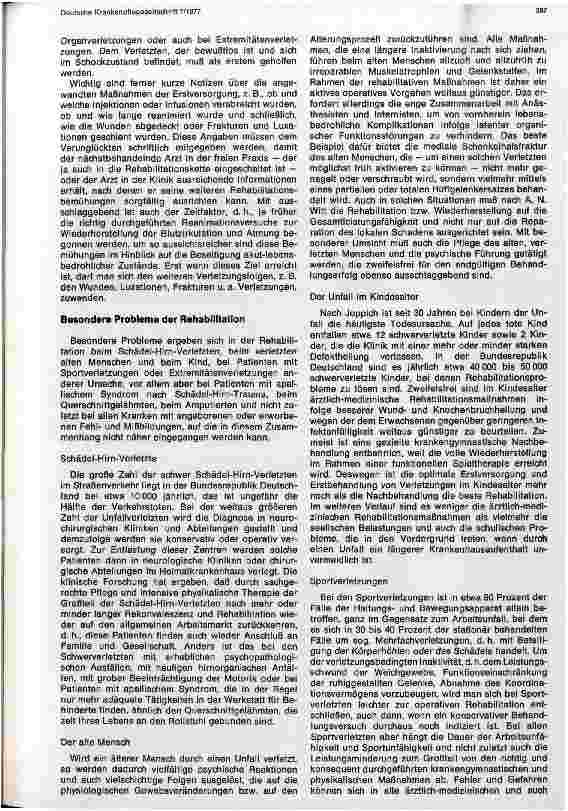 Vorschauseite 2: Rehabilitation unfallchirurgischer Patienten