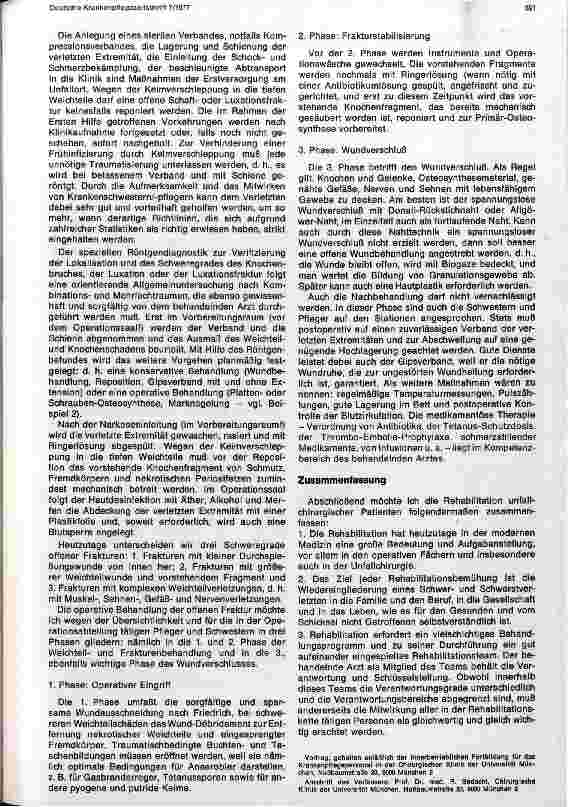 Vorschauseite 6: Rehabilitation unfallchirurgischer Patienten