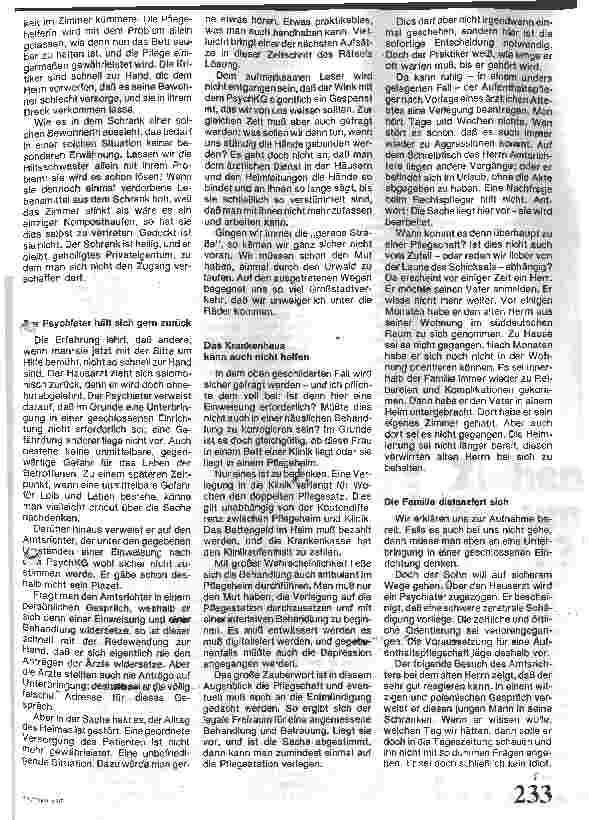 Vorschauseite 2: Heimvertrag: Forderung an die Realität