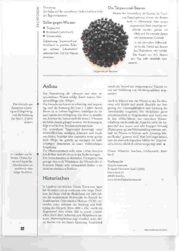 Vorschauseite 6: Die Taigawurzel