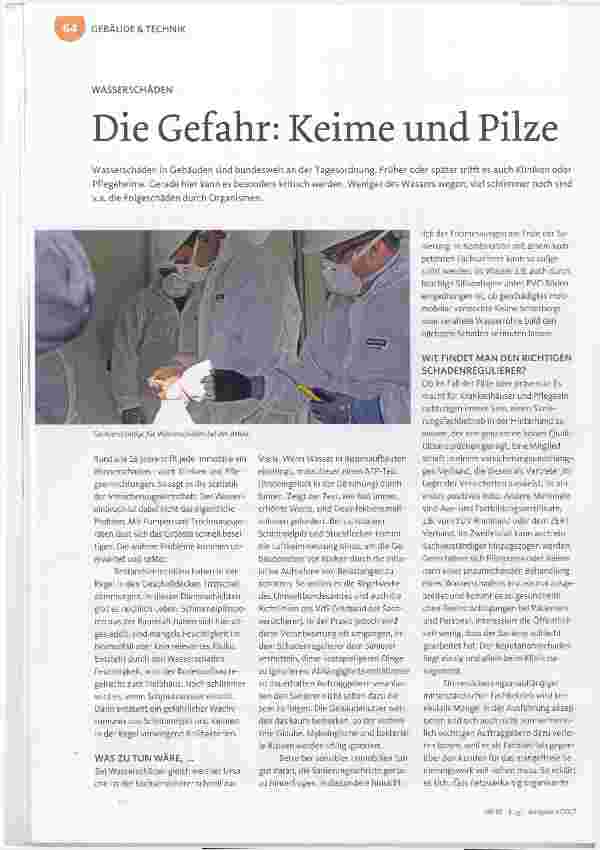 Vorschauseite 1: Die Gefahr: Keime und Pilze