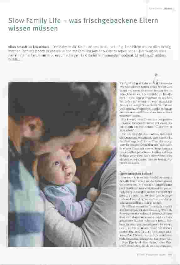 Vorschauseite 1: Slow Family Life was frischgebackene Eltern wissen müssen