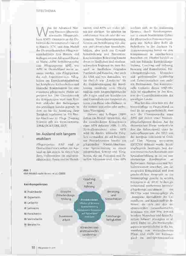 Vorschauseite 2: Advanced Nursing Practice: Intensivpflege zukunftsfest machen