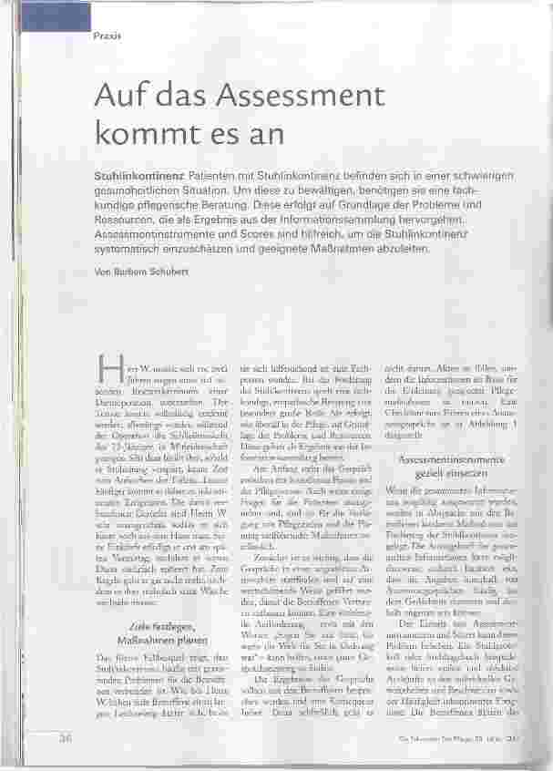 Vorschauseite 1: Auf das Assessment kommt es an