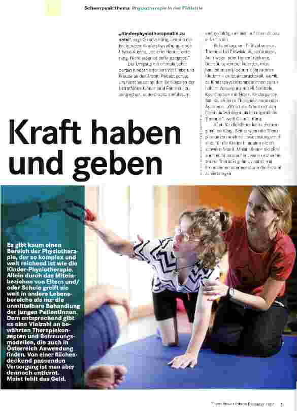 Vorschauseite 1: Kraft haben und geben