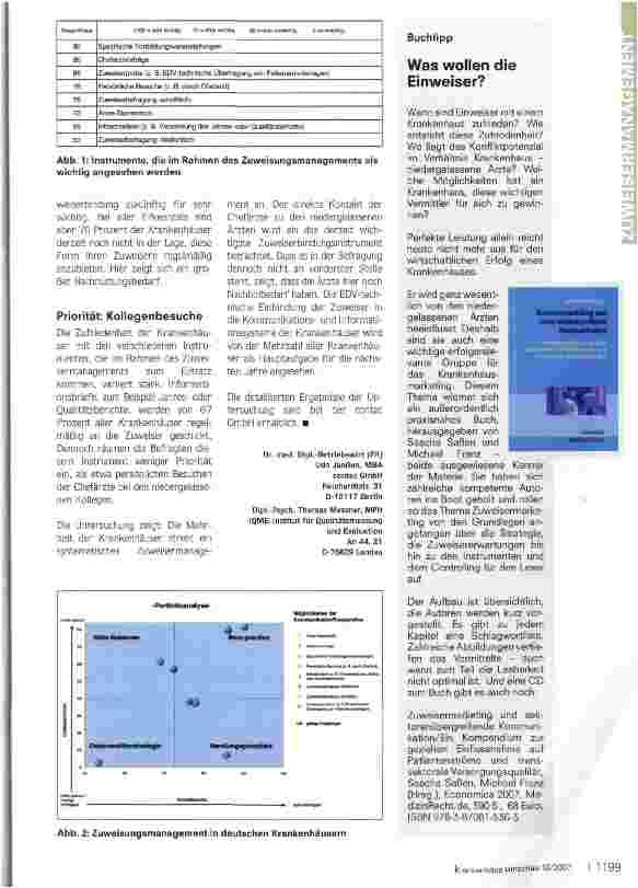 Vorschauseite 2: Der persönliche Kontakt ist der wichtigste