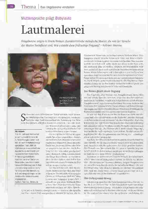 Vorschauseite 1: Lautmalerei