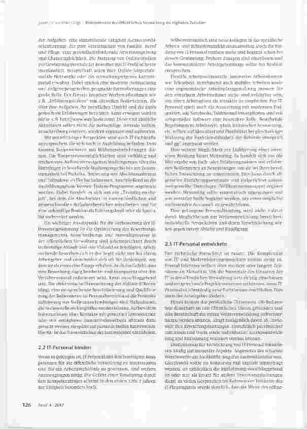 Vorschauseite 3: Kompetenzen der öffentlichen Verwaltung im digitalen Zeitalter