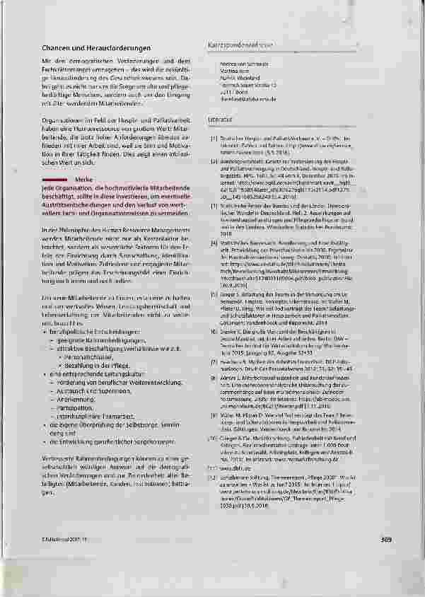 Vorschauseite 5: Zufriedenheit von Mitarbeitenden in Hospizarbeit und Pailiativversorgung eine quantitative Studie