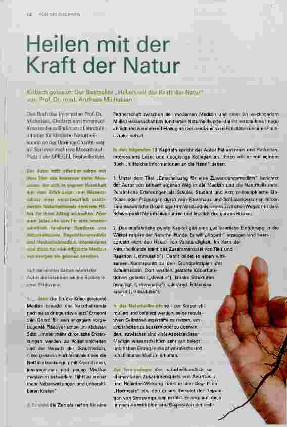 Vorschauseite 1: Heilen mit der Kraft der Natur