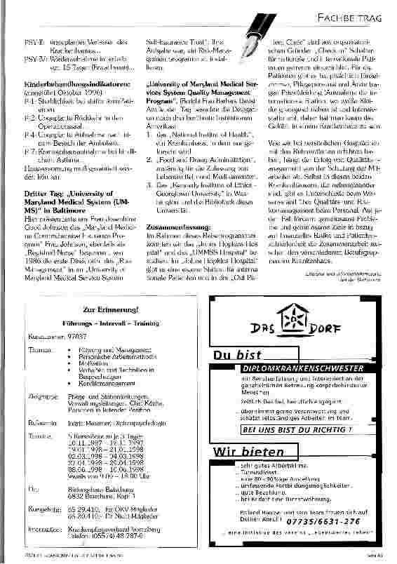 Vorschauseite 4: Hospital-Risk-Management und Quality-Management in den USA Die Aufgaben von Pflegepersonen?