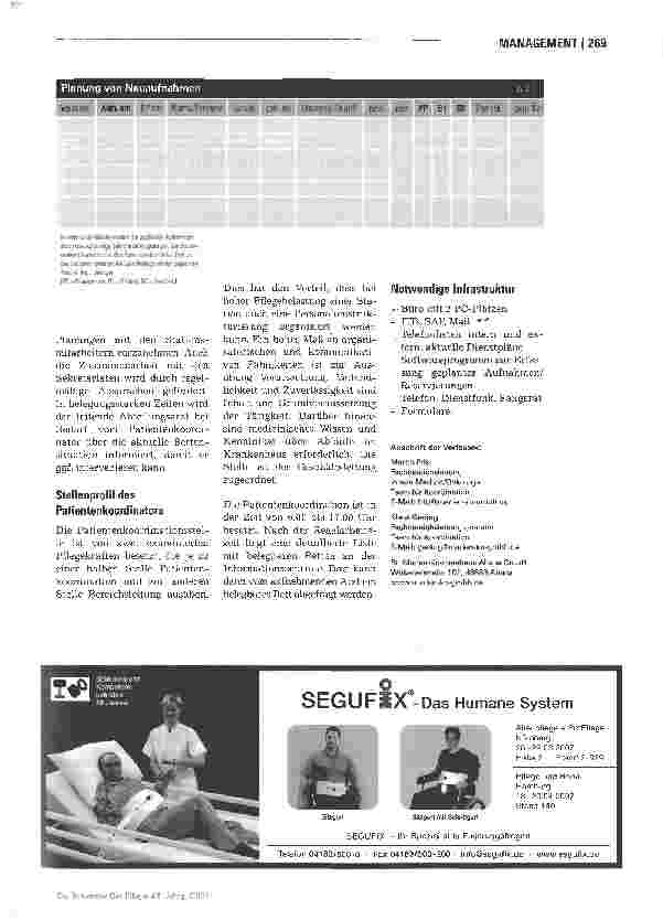 Vorschauseite 3: Hohe Bettenauslastung durch zentralisierte Koordination