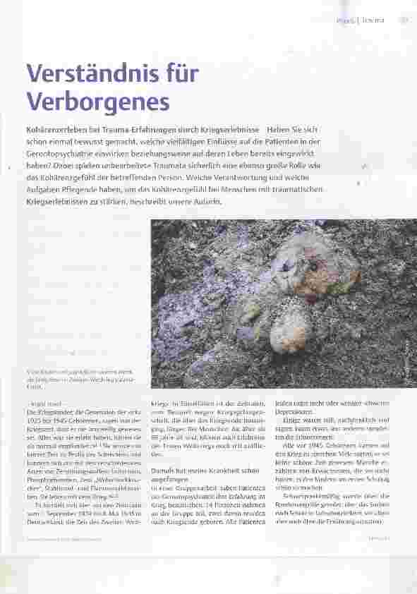 Vorschauseite 1: Verständnis für Verborgenes
