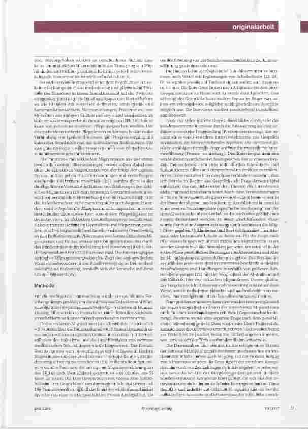 Vorschauseite 3: Vorstellungen von Migrantinnen über eigene Pflege im Alter Kontext von Rückkehr oder Bleiben älterer türkischer/ türkisch-stämmiger Migrantinnen in Deutschland