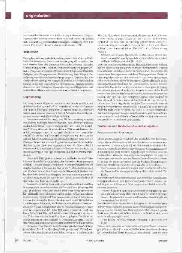 Vorschauseite 4: Vorstellungen von Migrantinnen über eigene Pflege im Alter Kontext von Rückkehr oder Bleiben älterer türkischer/ türkisch-stämmiger Migrantinnen in Deutschland