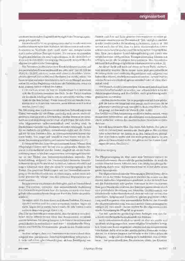 Vorschauseite 5: Vorstellungen von Migrantinnen über eigene Pflege im Alter Kontext von Rückkehr oder Bleiben älterer türkischer/ türkisch-stämmiger Migrantinnen in Deutschland