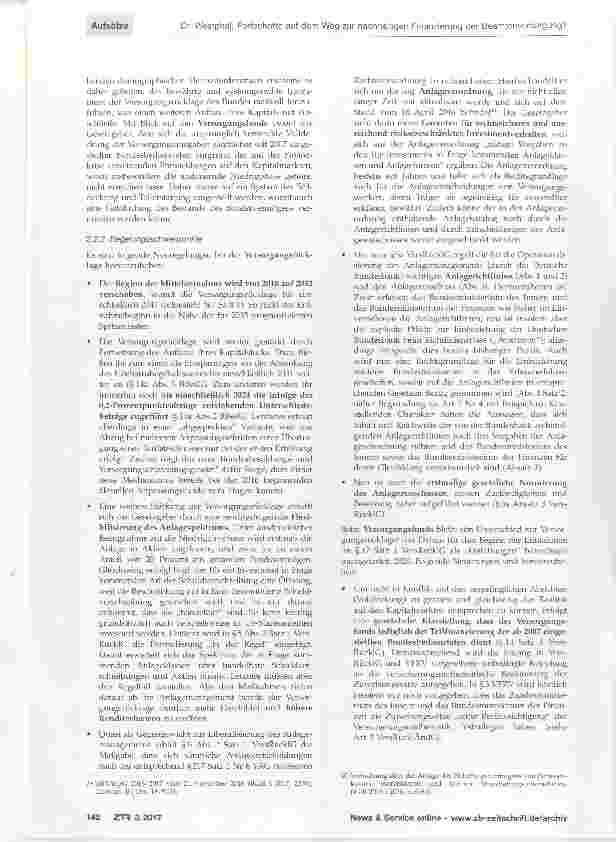 Vorschauseite 5: Fortschritte auf dem Weg zur nachhaltigen Finanzierung der Beamtenversorgung? Neuere Entwicklungen auf Bundesund Länderebene