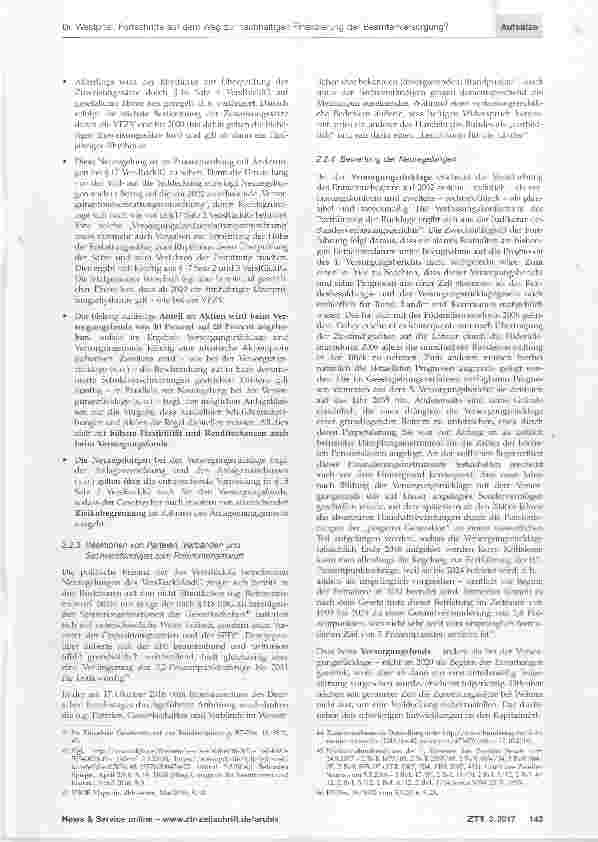 Vorschauseite 6: Fortschritte auf dem Weg zur nachhaltigen Finanzierung der Beamtenversorgung? Neuere Entwicklungen auf Bundesund Länderebene