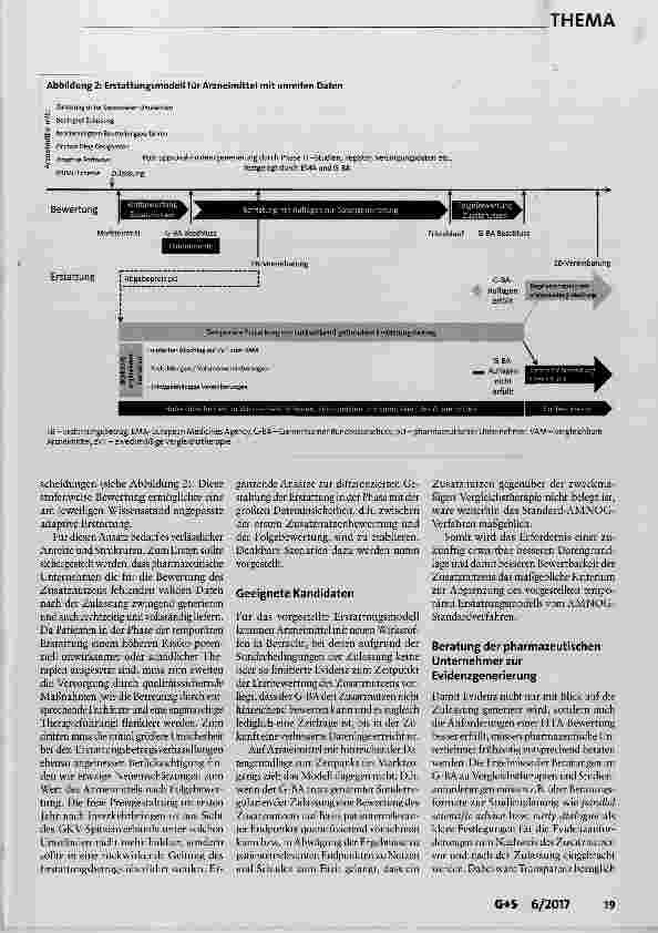 Vorschauseite 4: Erstattung von Arzneimitteln mit unreifen Daten